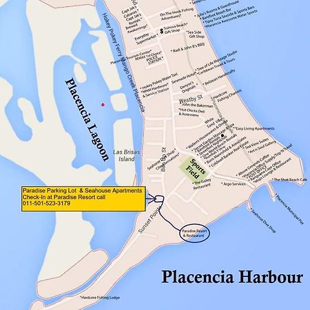 Alan'S Paradise Hotel Placencia Eksteriør bilde
